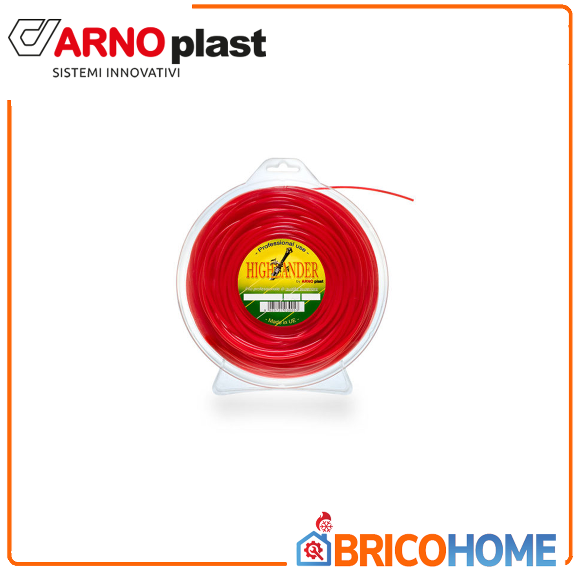 ARNO PLAST – Hochprofessioneller Freischneiderfaden HIGHLANDER | Rund | Spender | ø 2,5 - 3,0 - 3,5 - 4,0 mm