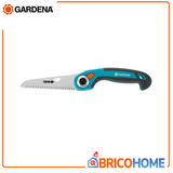 GARDENA - Segaccio Pieghevole 135P 8742-20 | Lama 135mm | 3 Posizioni | Denti Temprati | Cromatura | Garanzia 25 Anni