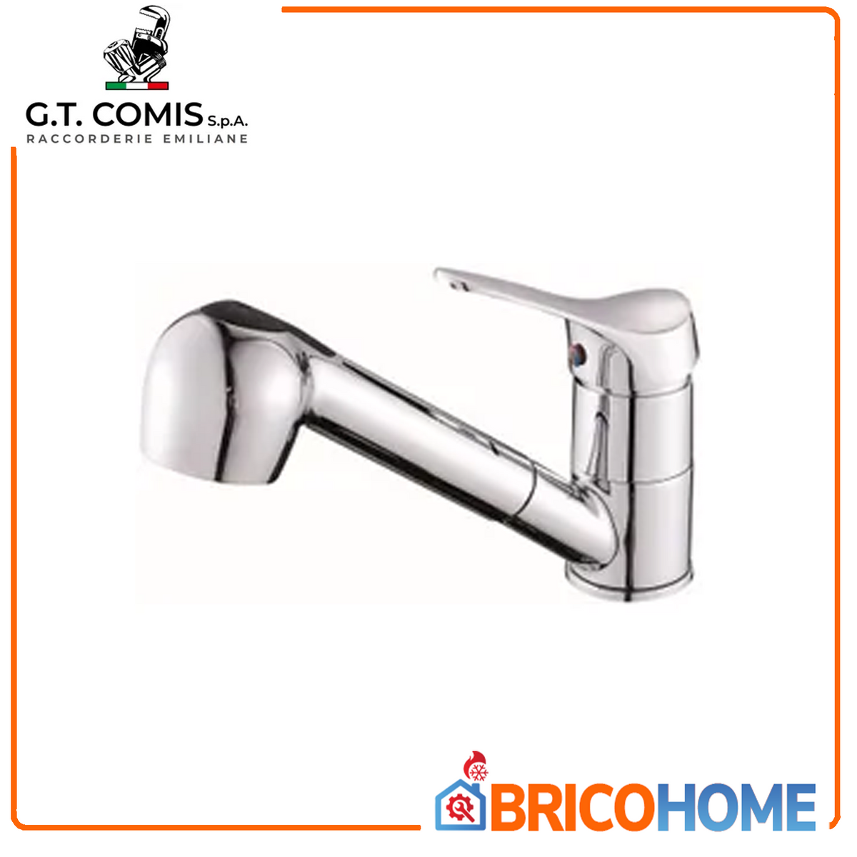 Better Single-Lever Sink Mixer with Pull-Out Spray, Matisse Series
