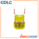 Safety Going - Altalena Seggiolino Bimbo | 6-24 Mesi | Portata 15kg | Imbracatura Sicurezza | PP+PE