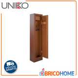 UNIKO - Armadio Portafucili KW-5T | 5 Posti | Finitura Legno | Tesoretto | Lamiera 3mm | Doppia Mappa