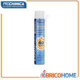 PROCHIMICA - Adesivo Schiuma Universale EXPANFISS EXP/60750 | 60 sec | 2 in 1 Manuale/Pistola | Senza Primer | 750ml