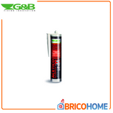 G&B GEBOSIL - Silicone Acetico Alta Temperatura 310ml | fino a 275°C | Rosso RAL 3001 / Nero RAL 9005 | Stufe Caldaie Motori