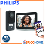PHILIPS - WelcomeEye Connect 3 531046 | Videocitofono Wi-Fi | Touch 7" | 3K | QR Code | RFID | IP55