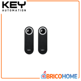 KEY AUTOMATION - Coppia Fotocellule da Esterno FT23 | Pilastri Sottili | IP54 | 10-30Vac / 10-40Vdc