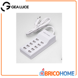 10-Port USB Charging Adapter for Table Lamps - GeaLed