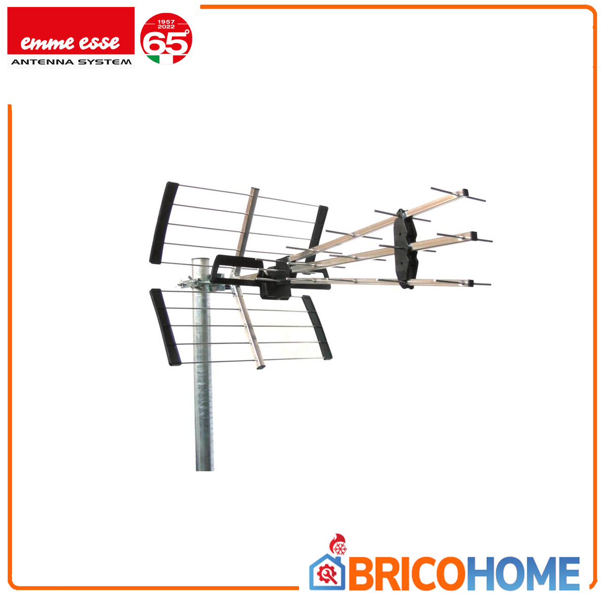 Antenna UHF a larga banda 3-line 27 elementi - Emme Esse