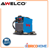 AWELCO - Saldatrice Multiprocesso COMPACT 163 IN 1 | 100A | MIG Filo Senza Gas + MMA + TIGLIFT | Doppio Display | Anti-Stick | Hot-Start