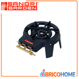SANDRIGARDEN - Fornellone a Gas 3 Rubinetti 8 kW | Telaio e Bruciatore in Ghisa | 4 Piedi | G30/G31