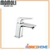 MAMOLI - Miscelatore Monocomando Lavabo Spartaco | Con Scarico | Finitura Cromo | Piletta 1-1/4''
