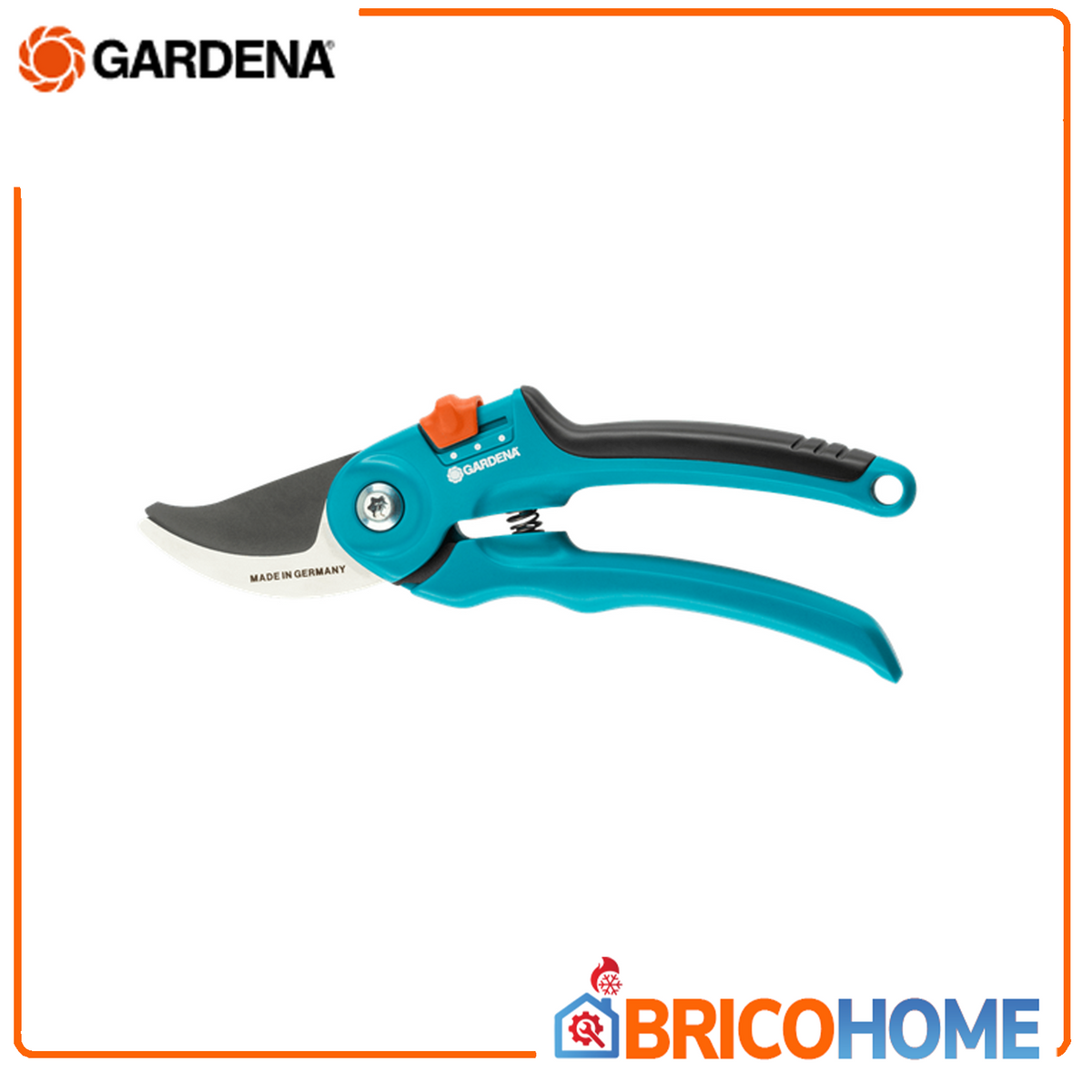 GARDENA - Forbici da Giardino B/S-M 8857-20 | Bypass Ø 22mm | ErgoTec | Apertura Regolabile | Prodotte in Germania | Garanzia 25 Anni