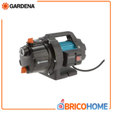 GARDENA - Pompa da Giardino 3700/4 Basic 09014-47 | 3700 l/h | 4,1 bar | Ghisa | Aspirazione 7m | Sistema GARDENA