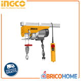 Palan électrique électrotreuil 250Kg 900W - Ingco