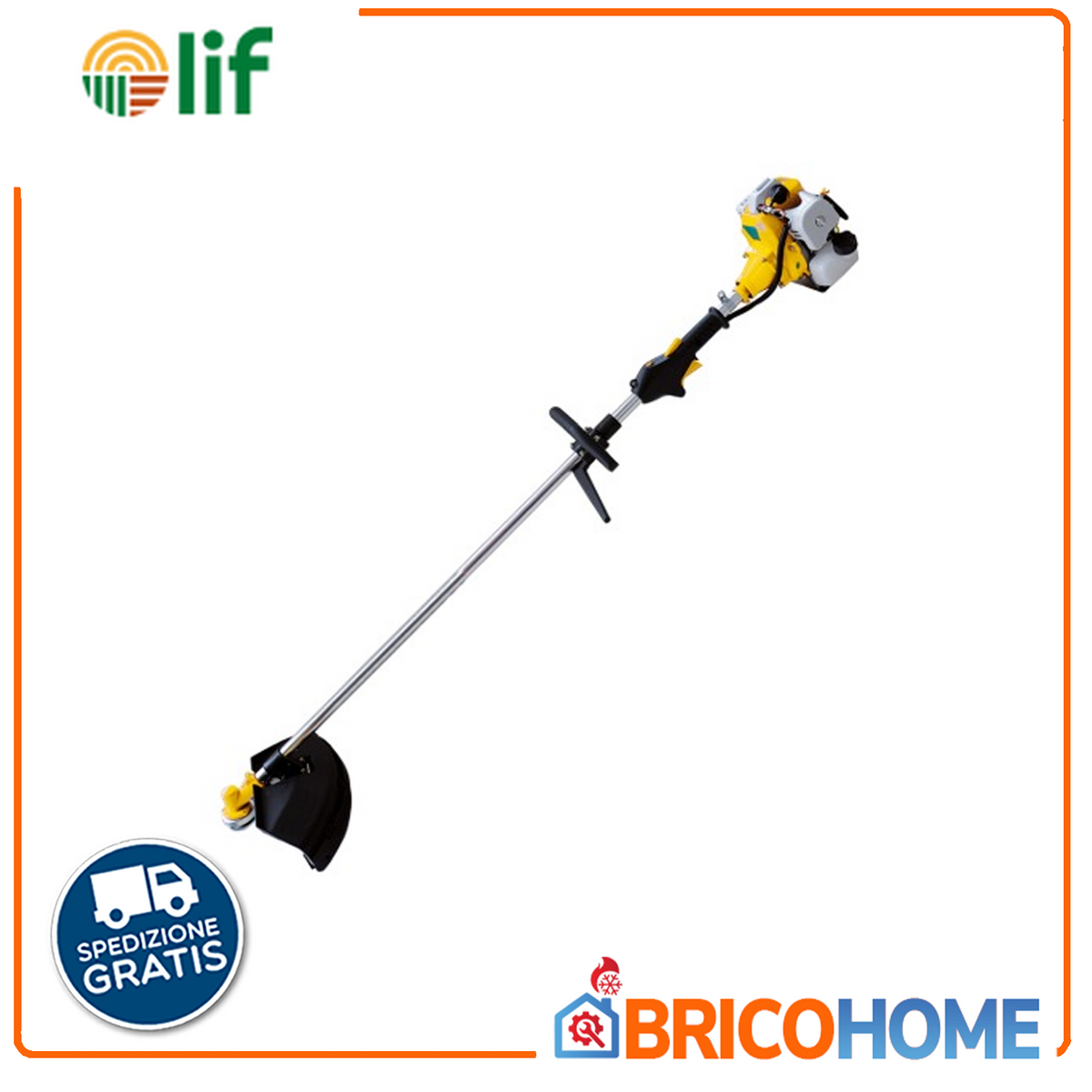 32.6cc - 1.3 HP petrol brush cutter with PG330W LIF accessories