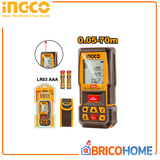 INGCO - Metro Laser 70m HLDD0708 | ±2mm | 8 Funzioni | Classe 2 | In Scatola