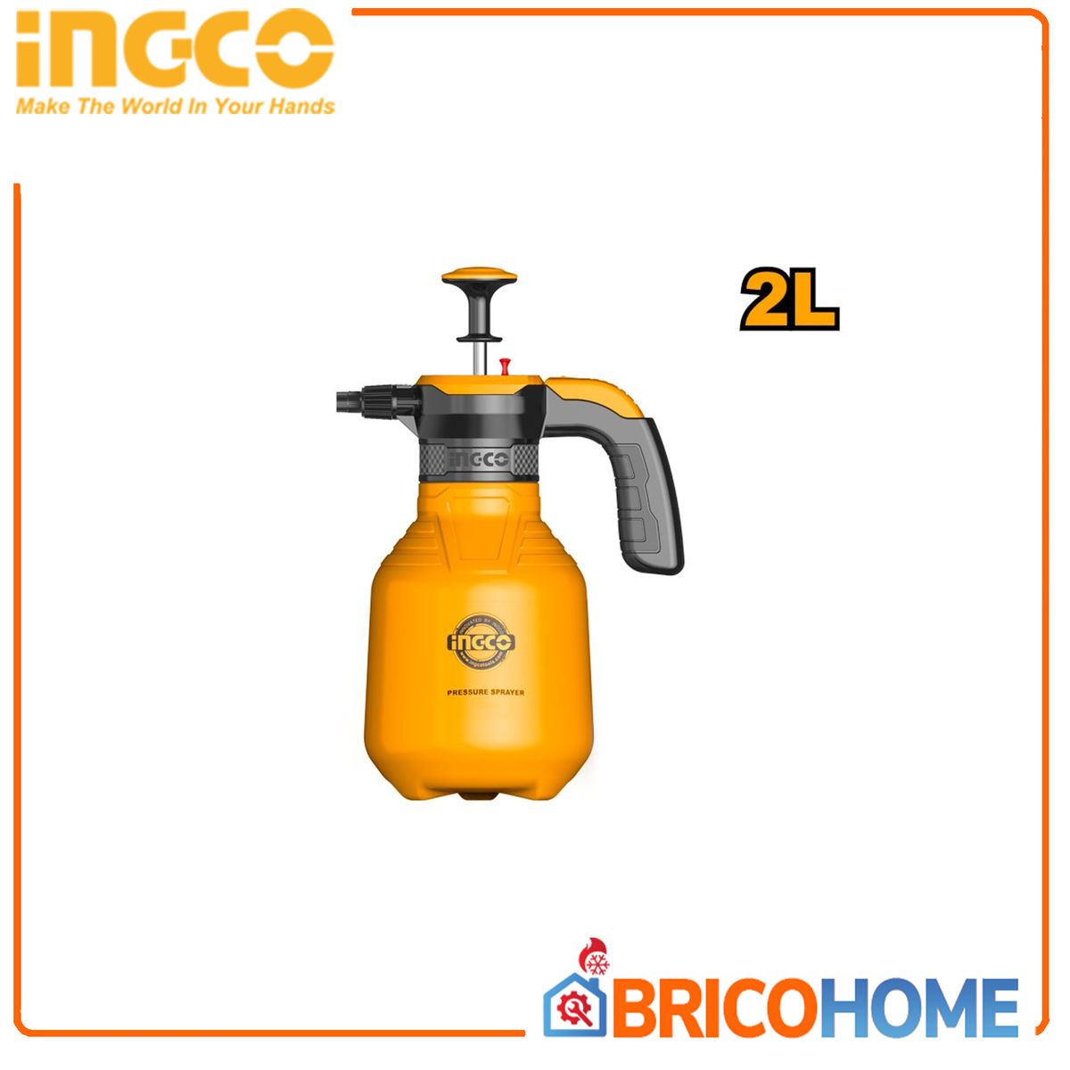 INGCO 2 LT pressure pump sprayer nebulizer