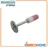 BORMANN Pro - Chiodi con Rondella per Pistola Sparachiodi BHT7290 | 27mm | Cemento Acciaio Legno | 100pz / 200pz