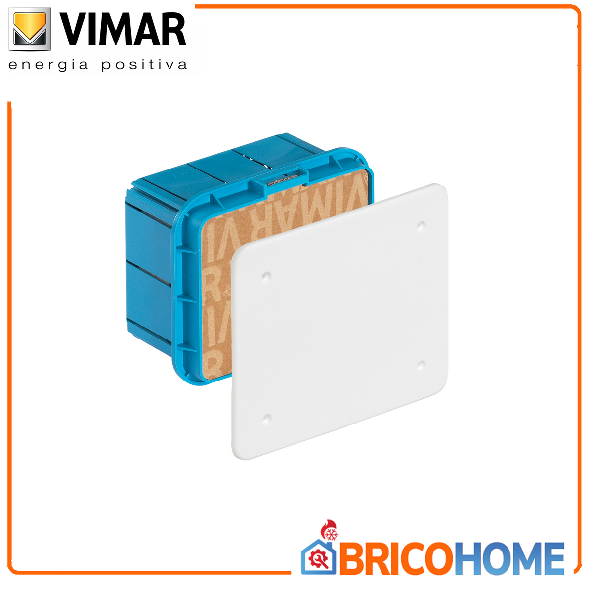 VIMAR V70003 – Scatola di Derivazione da Incasso 116×92×70 mm