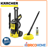 Karcher K4 Black Home 130BAR 1800W Cold Water Pressure Washer with Accessories