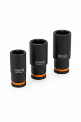 INGCO 3 Bussoli CR-MO Deep Impact 24-27-32mm