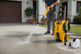 INGCO idropulitrice compatta proporzioni corrette vialetto