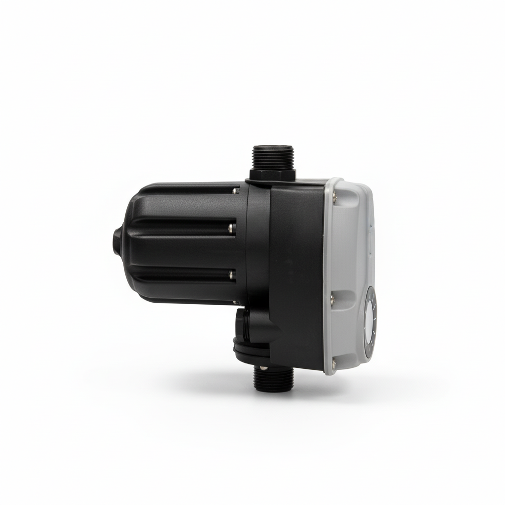 Italtecnica Brio Tank Digital pressostato lato sinistro sfondo bianco