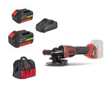 STAYER Meuleuse d'angle AGBX L2024 | Brushless 18V | Ø115mm | 2 Batteries 4Ah