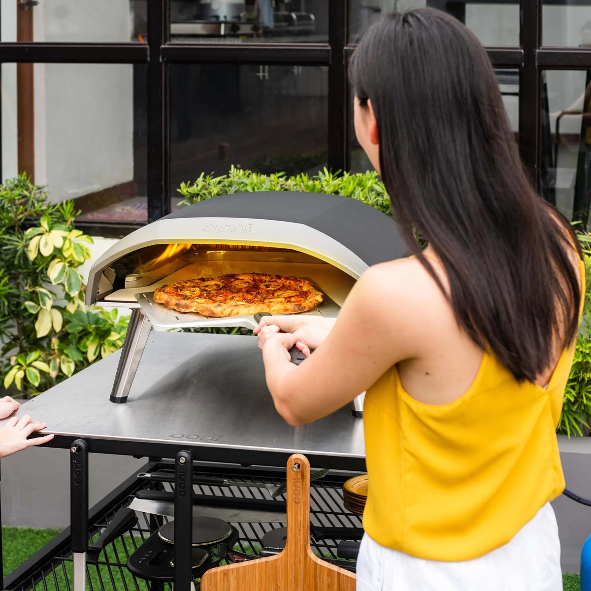 Forno per pizza a gas con pietra refrattaria Ooni Koda 16