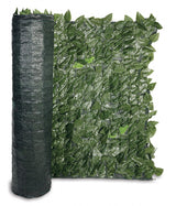 Haie décorative LAURO MIX | 1x3m | Feuilles polyester | Stabilisé UV | Système Point