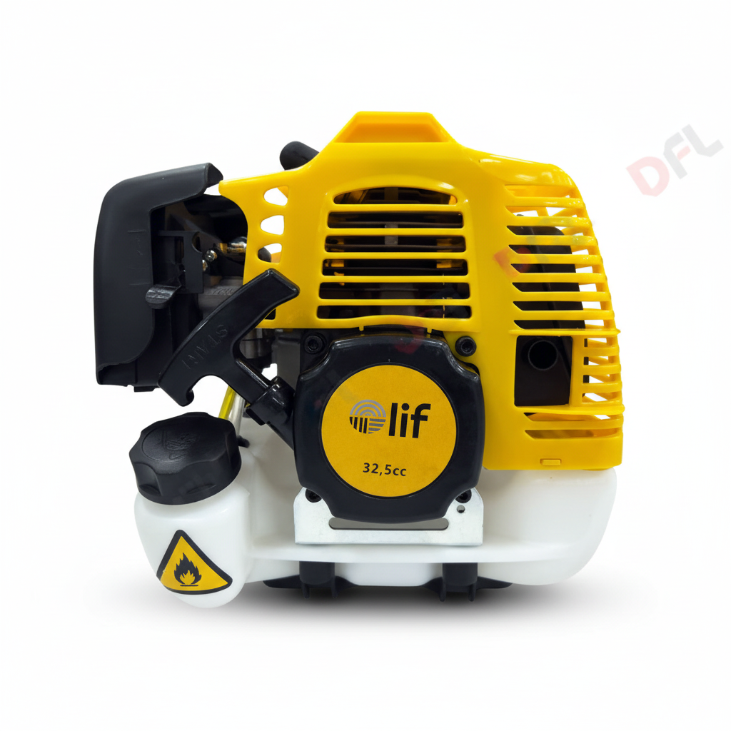 LIF PG330W motore decespugliatore frontale avviatore logo 32.5cc sfondo bianco
