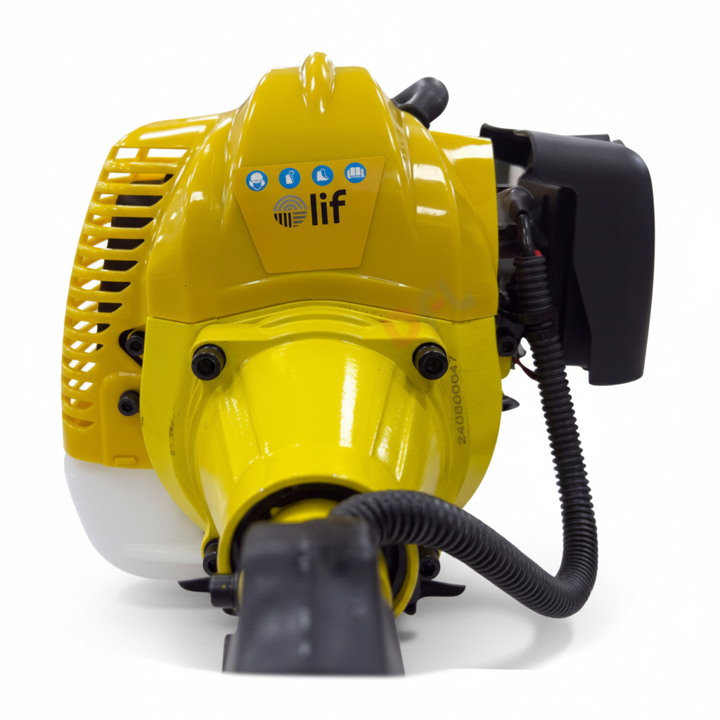 LIF PG330W motore decespugliatore frontale etichetta LIF codice sfondo bianco