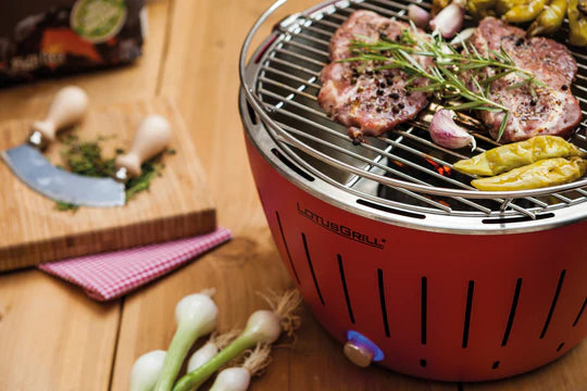Kit Lotusgrill Barbecue da tavolo CLASSIC + Carbone di Faggio + Gel Combustile [BUNDLE]
