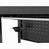 KASART - Barbecue a Gas Carrellato KASAGRILL 2 Fuochi | 5 kW | Griglia Ghisa 41x34cm | Accensione Automatica | Ripiani Pieghevoli | Cod. 8038193