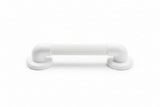 Maniglione sicurezza bagno bianco 45cm orizzontale sfondo bianco