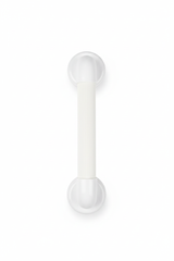 Maniglione sicurezza bagno bianco 60cm verticale sfondo bianco