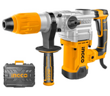 INGCO - Martello Demolitore Rotativo RH1600388 | 1600W | SDS-MAX | 10J | Antivibrazione | Kit Valigetta