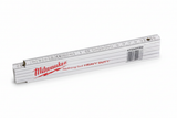 Metro pieghevole Milwaukee completamente bianco senza inserti metallici