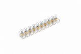 Morsetto elettrico trasparente strip ottimizzato