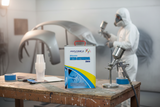 Multichimica Diluente Nitro Antinebbia Extra 5L ambientata officina carrozzeria verniciatura