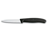 VICTORINOX - Spelucchino Coltello Verdure Swiss Classic | Lama Ondulata 8cm | Lavastoviglie
