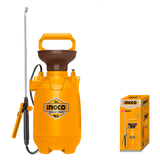 INGCO - Pompa a Pressione a Spalla HSPP30502 | 5 Litri | Lancia Inox | Getto Regolabile | Tracolla
