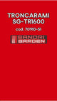 SandriGarden - Mini Elettrosega Troncarami SG-TR1600 | 16V 2x2Ah | Brushless | Lama 14cm | Valigetta