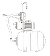 ITALTECNICA - Pressostato Digitale Brio Dual Set | Doppia Regolazione 1-6 Bar | IP65 | 10A | 115-230V | Made in Italy