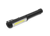 BLACK MAGNETIC LED – Aluminum flashlight with magnet and clip