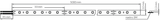 LEDCO - Strip LED SL180LBN20 | 5 Metri | 72W | 4000K Bianco Naturale | 180 LED/m | Chip 2835 | CRI 90+ | IP20