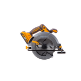 INGCO - Akku-Kreissäge Brushless CSLI1851 | 20V P20S | 185mm | 4800 U/min | Schnitttiefe 90° 65mm | Nur Gehäuse