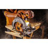 INGCO - Akku-Kreissäge Brushless CSLI1851 | 20V P20S | 185mm | 4800 U/min | Schnitttiefe 90° 65mm | Nur Gehäuse