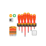 INGCO - Set Cacciaviti Isolati 1000V HKISD0608 | 6pz | VDE+GS | SL+PH | Stelo Tondo | Blister