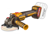 Ingco 42V 1280W 115mm Angle Grinder with 2 Batteries and Charger – CAGLI4128112E