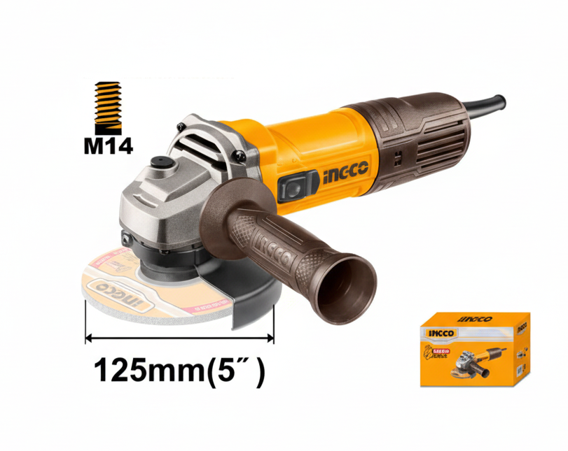 Smerigliatrice angolare INGCO 125mm M14 ottimizzata per Google